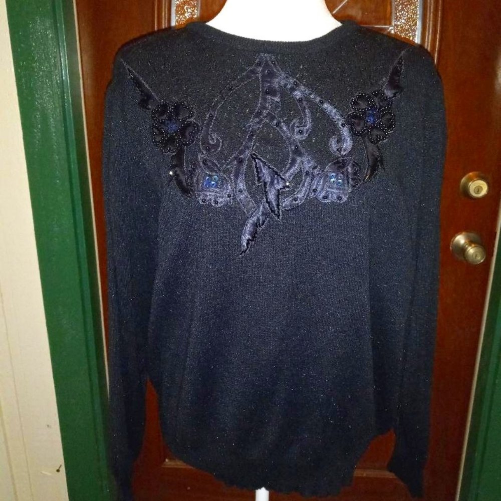 West Bound Black Sweater Size XL